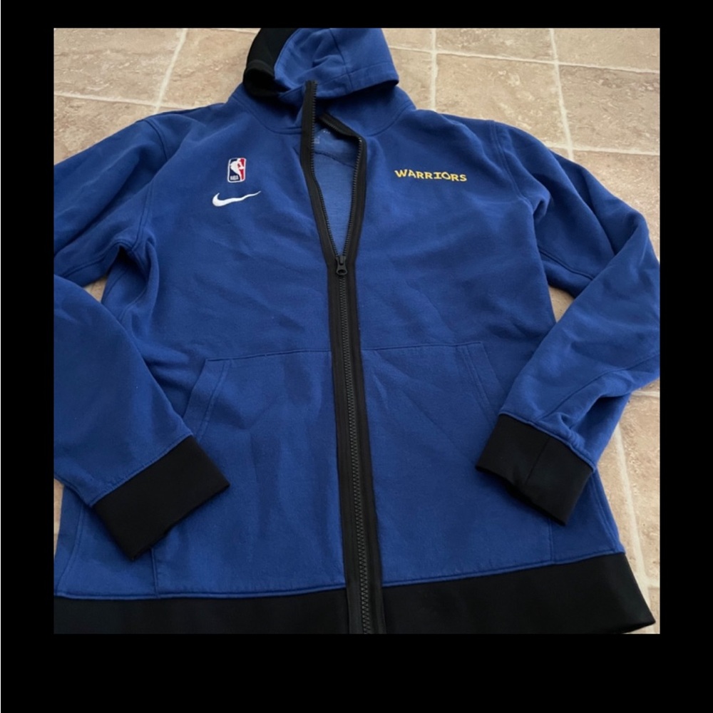 Nike Golden State warriors zip up